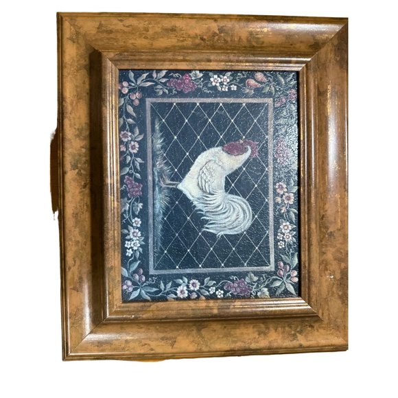 Original Old Rooster Signed by Kimberly Poloson - Picture 2 of 11